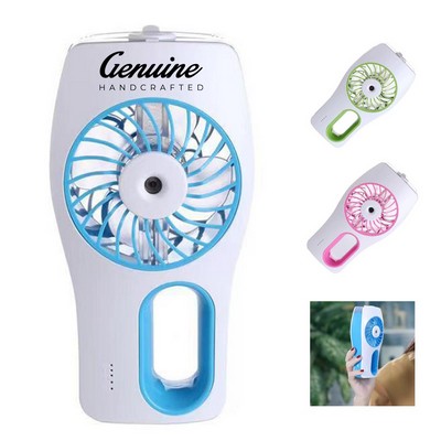Spray Humidification Fan with Rechargeable Battery