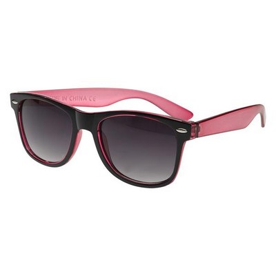 Bicolored Translucent Sunglasses